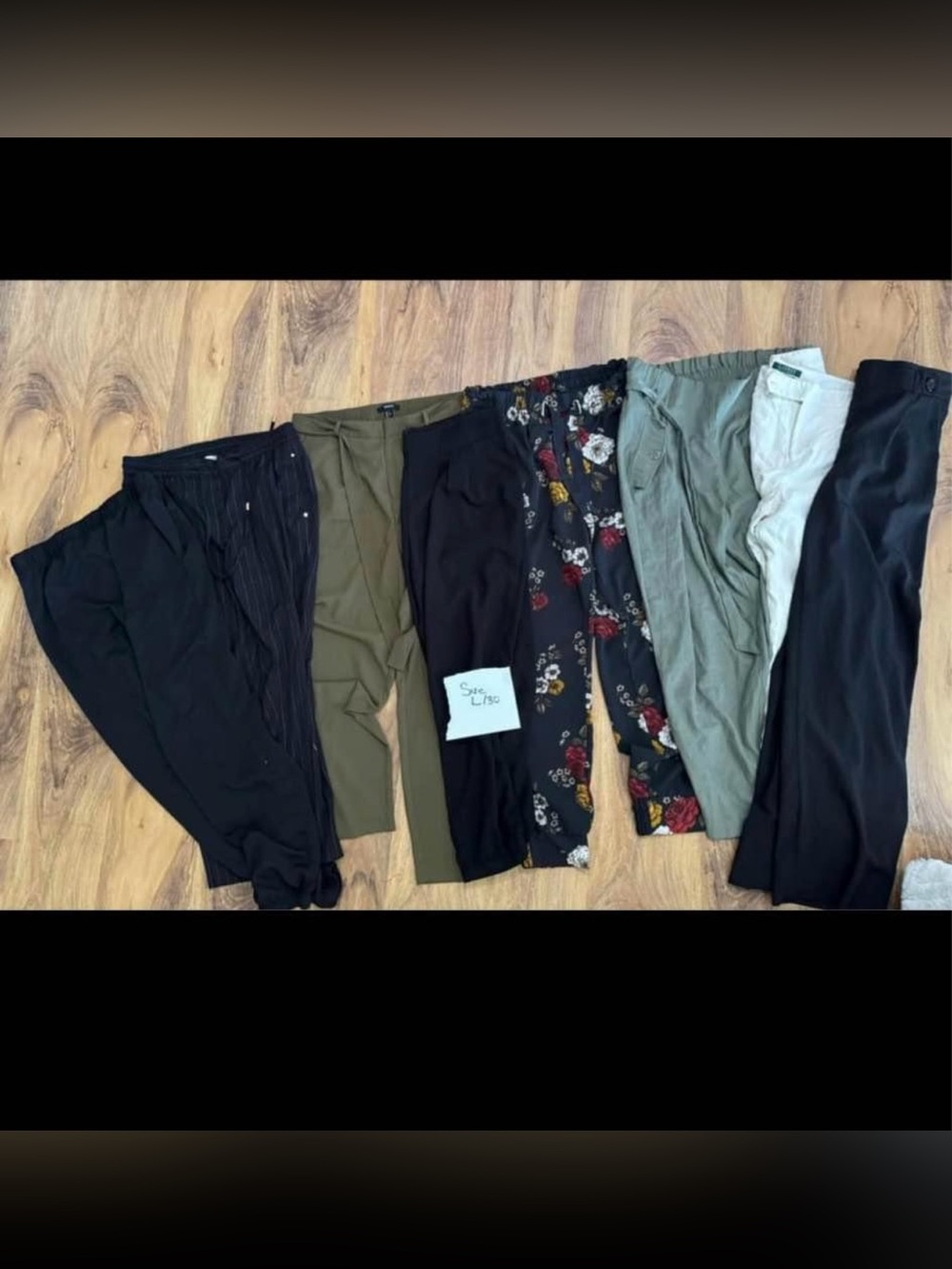 Women's Olive & Black Pull-On Pants - Versatile Everyday Styles